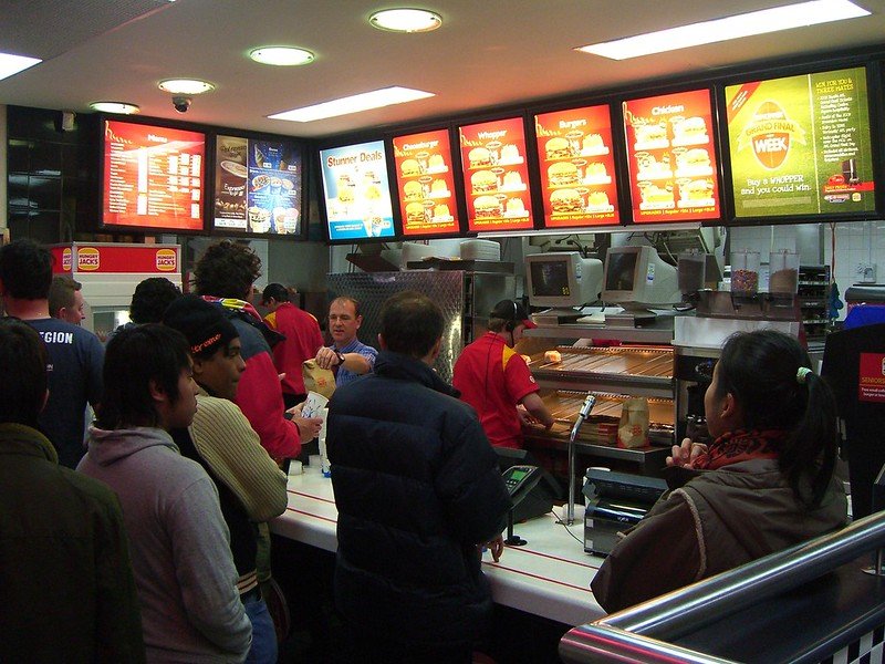 Menu board fast food, kebab , pizzeria